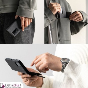 Ringke Folio Signature dirbtinos odos dėklas (telefonui Samsung Z Fold 2)